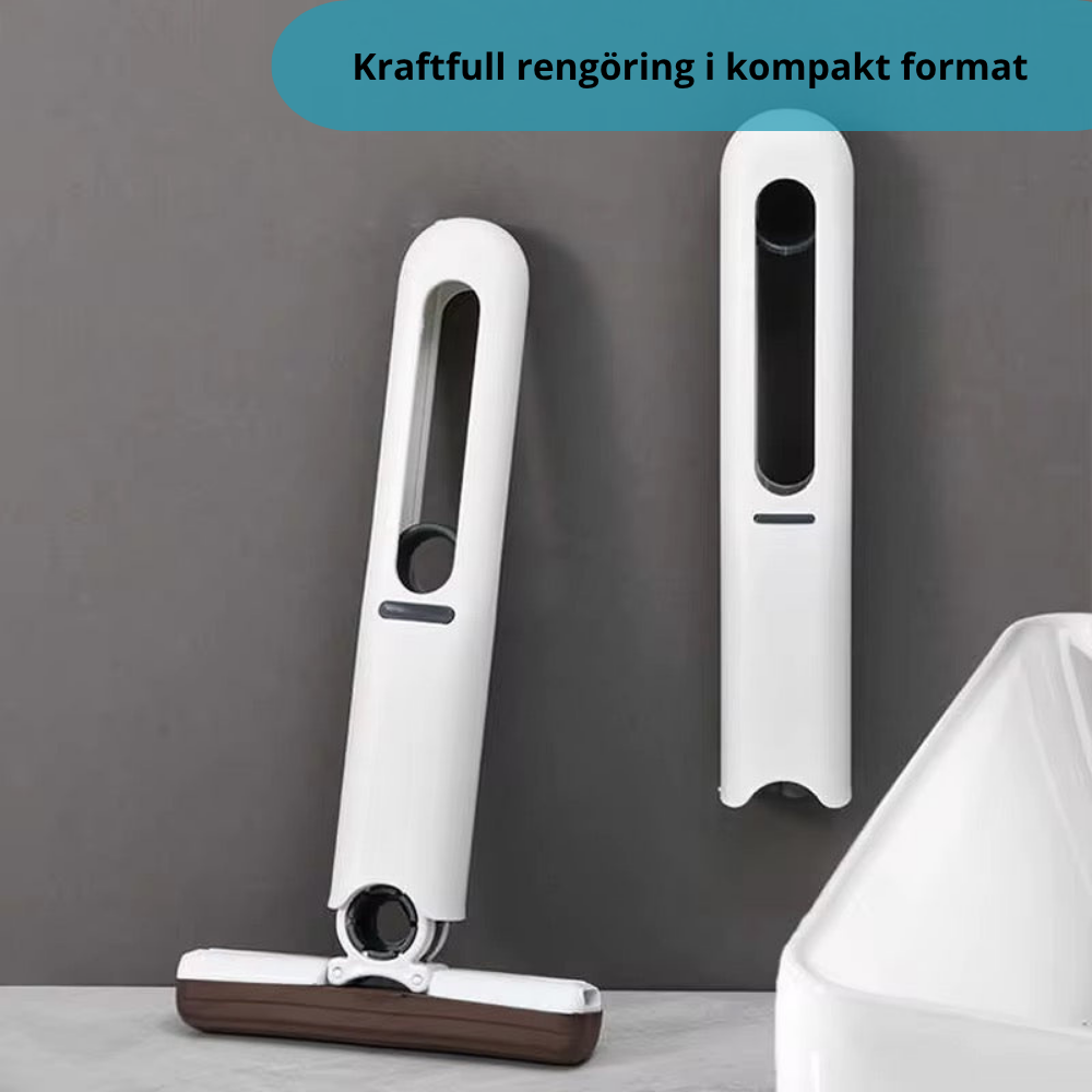 Kompakt & praktisk MiniMopp – snabb städning utan kladd